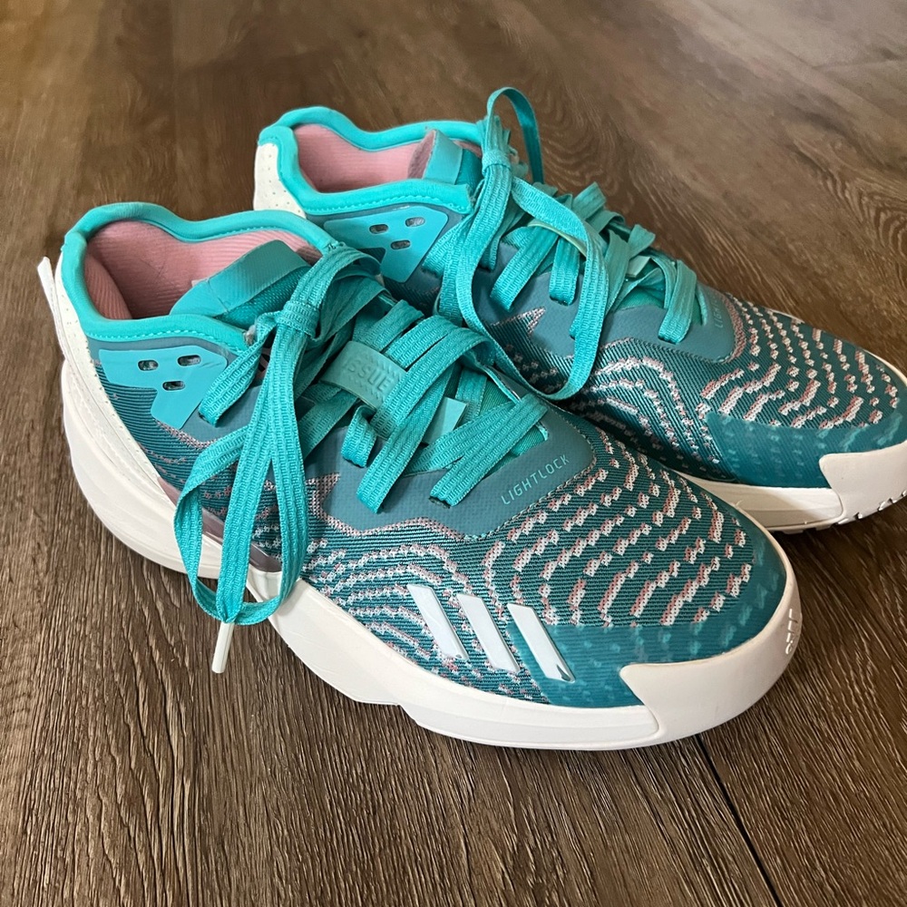 Adidas Donavon Mitchell shoes hardly used 
Boys size 5